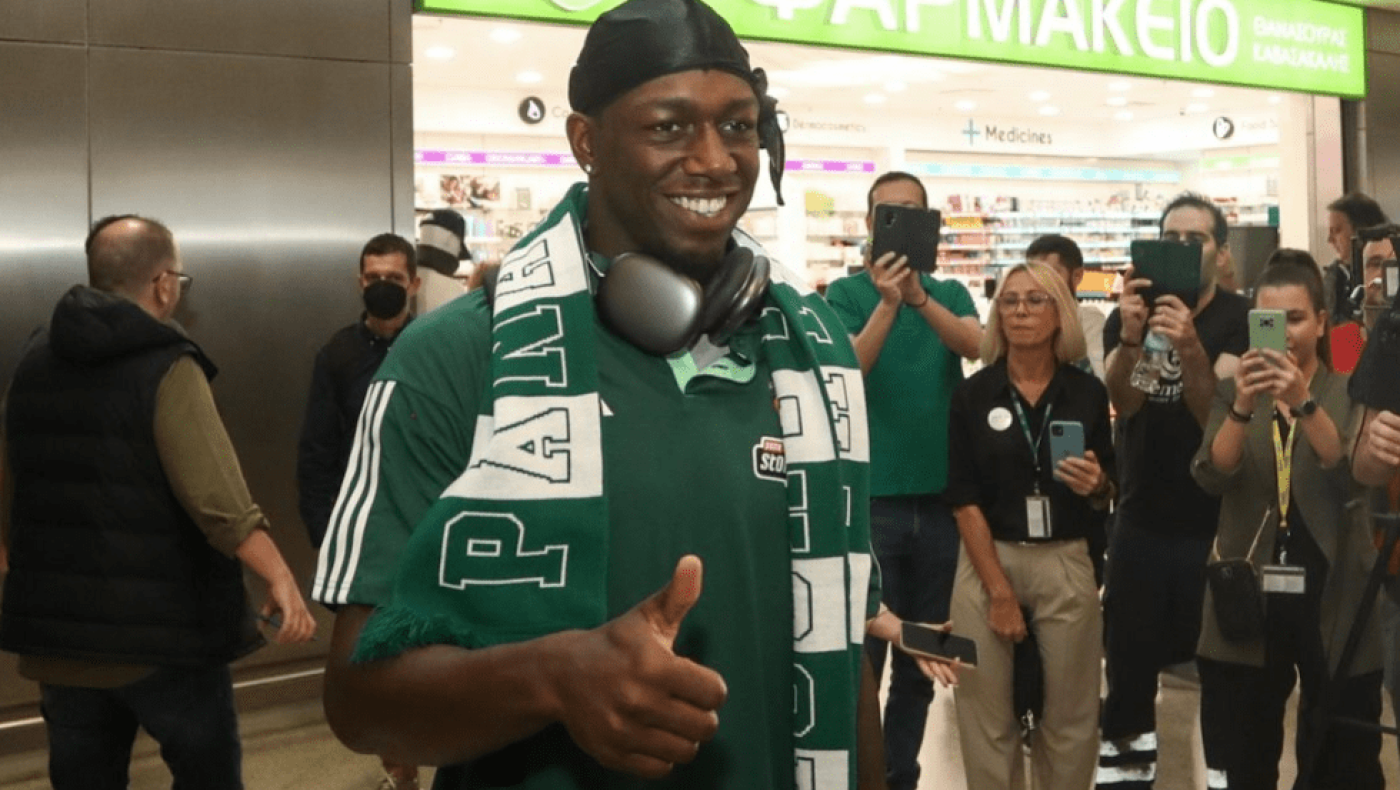 Παναθηναϊκός: Το νέο απόκτημα, Κέντρικ Ναν, έφτασε στην Ελλάδα-«Μπορώ να παίξω και αύριο»