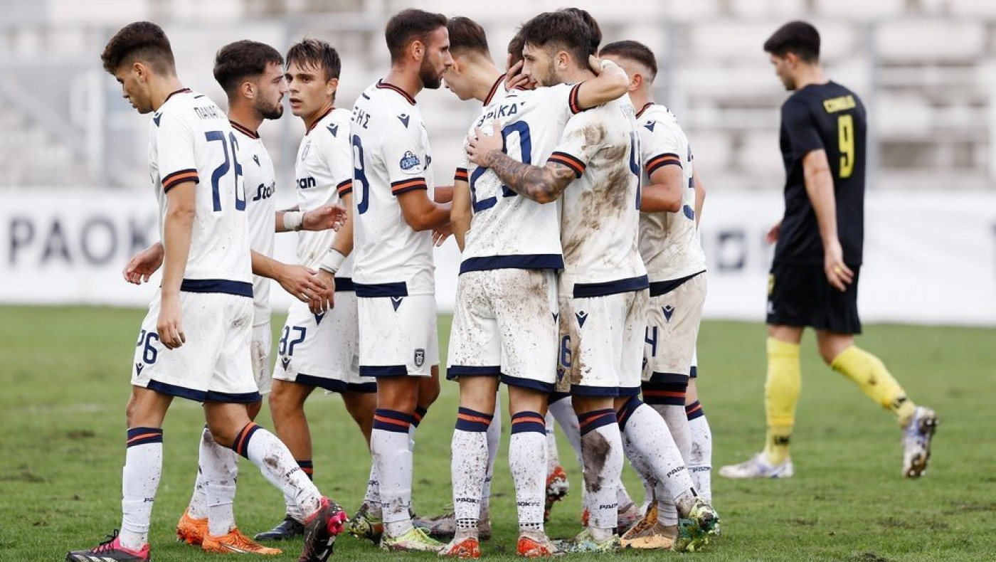 Απόδραση του ΠΑΟΚ Β' από την Κοζάνη με γκολ του Γκούμα (vid)