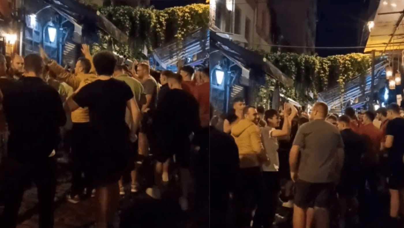 «Πάρτι» των Σκωτσέζων στο κέντρο της Θεσσαλονίκης πριν τον ΠΑΟΚ!