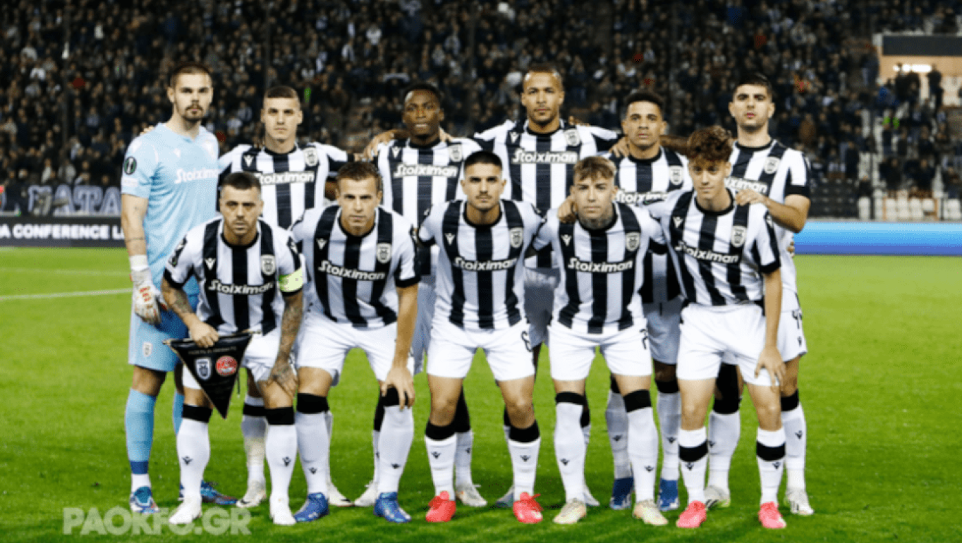 Αυτή είναι η ενδεκάδα του ΠΑΟΚ κόντρα στον Παναιτωλικό