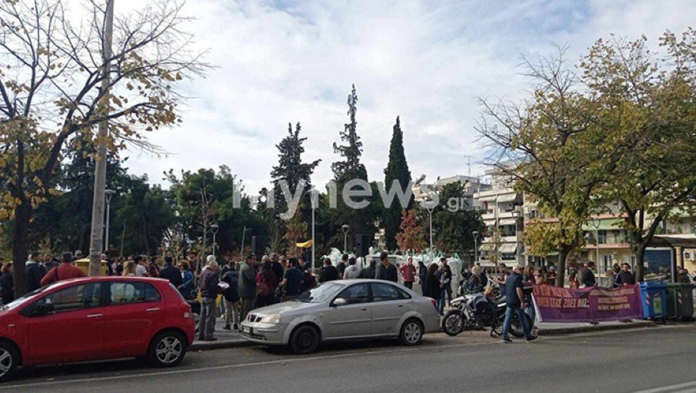 Θεσσαλονίκη: Διαμαρτυρία για το Fly Over στην Τούμπα