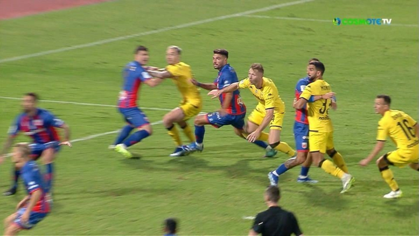 Έτσι άνοιξε το σκορ ο Άρης στον Βόλο