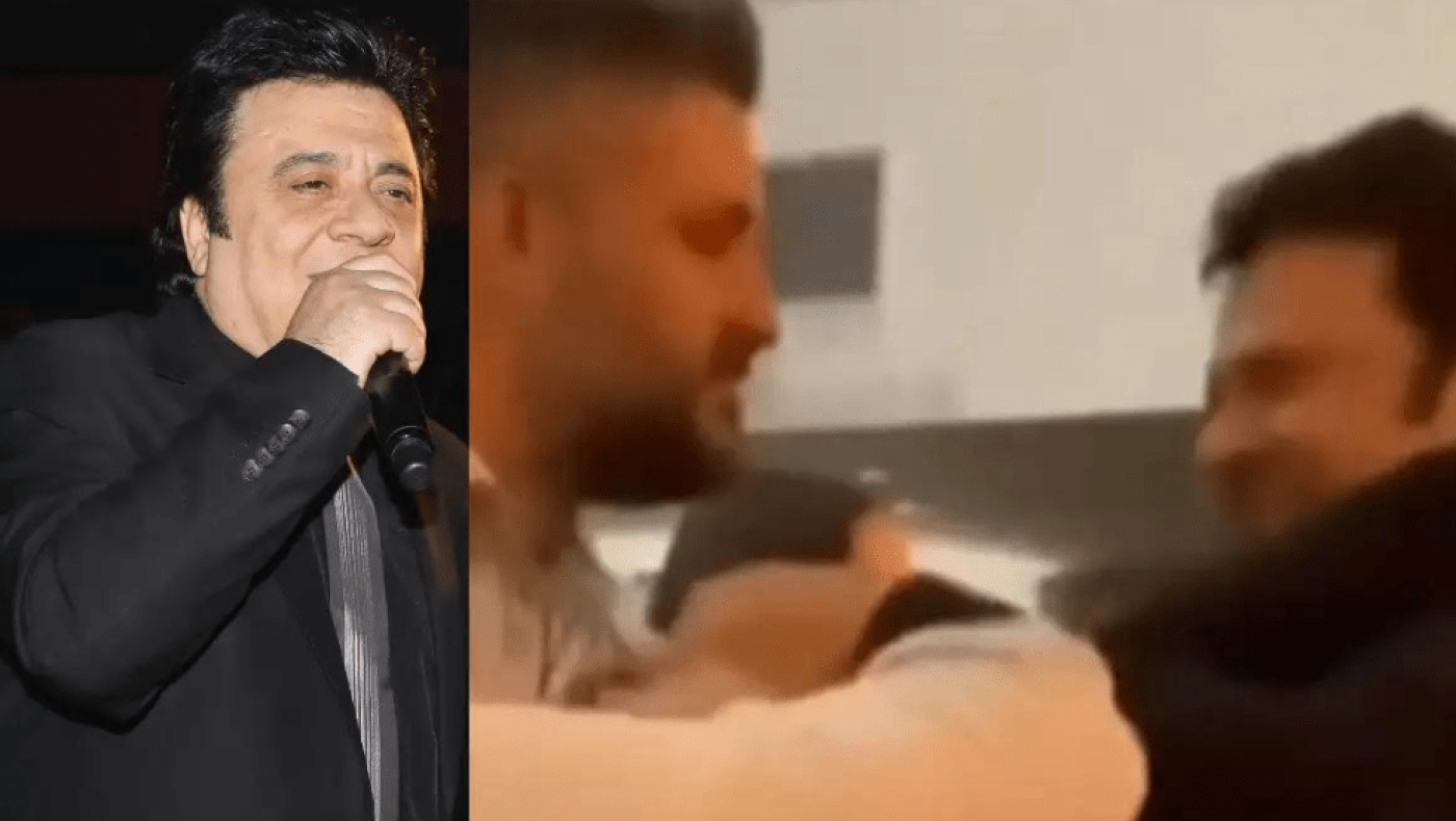 Η στιγμή που θαμώνας... αρπάζει τον Βασίλη Τερλέγκα