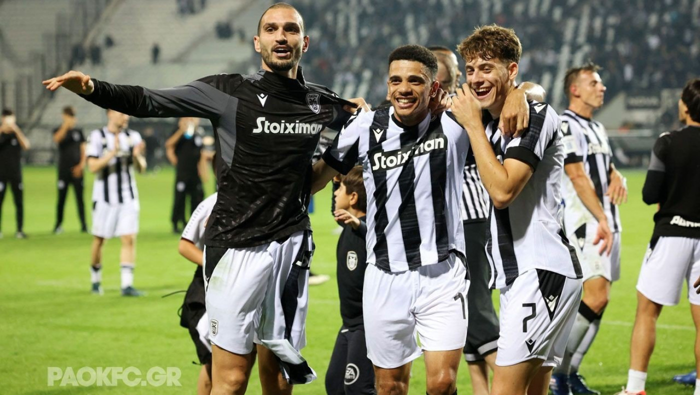 Στοίχημα για τον ΠΑΟΚ το «3 Χ 5=15» ως τα Χριστούγεννα