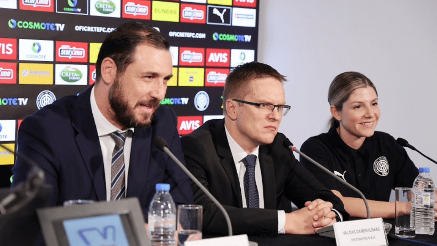 Λυσάνδρου: «Έχουμε μιλήσει για ανανέωση με τον Νταμπράουσκας»