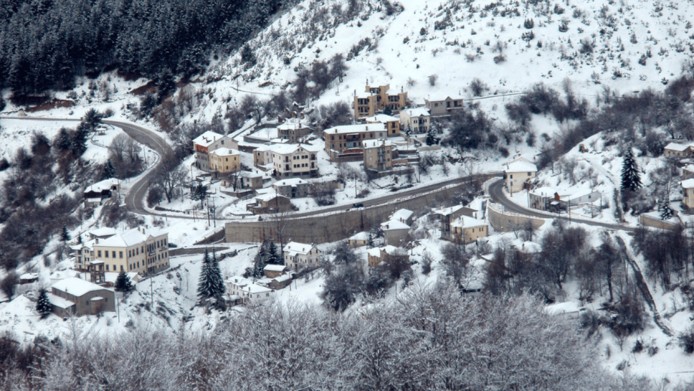 Φλώρινα: Η κακοκαιρία Bettina έφερε χιόνια μέσα στην πόλη