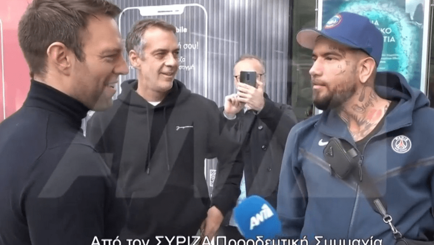 Επικό τετ-α-τετ Κασσελάκη-Snik: «Από ποιο κόμμα είσαι φίλε;- Πλάκα κάνεις τώρα;»
