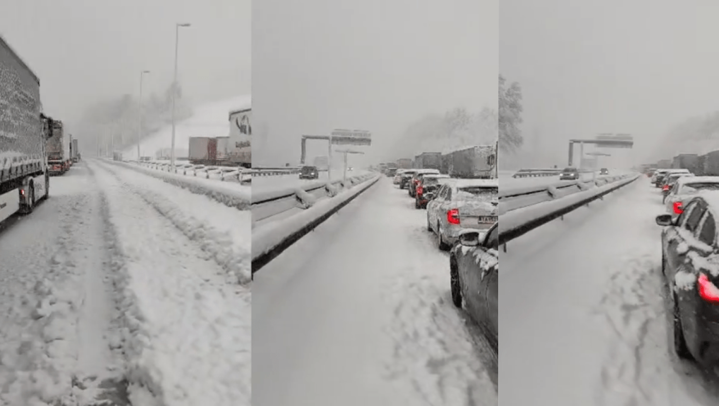 Περιπέτεια στις Άλπεις για το van του Metropolis 95.5 και της Stoiximan