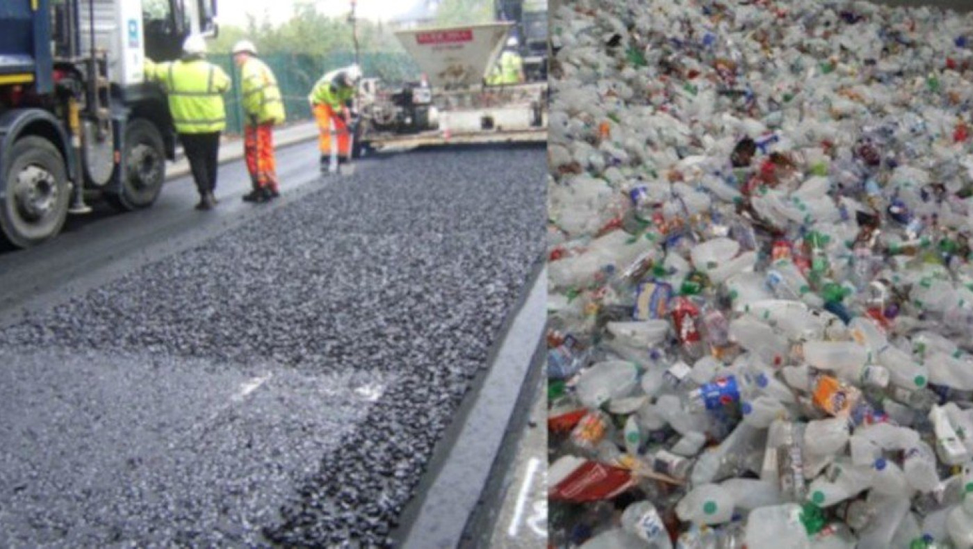 Θεσσαλονίκη-Καινοτομία στους δρόμους: Άσφαλτος από ανακυκλωμένα πλαστικά απόβλητα!