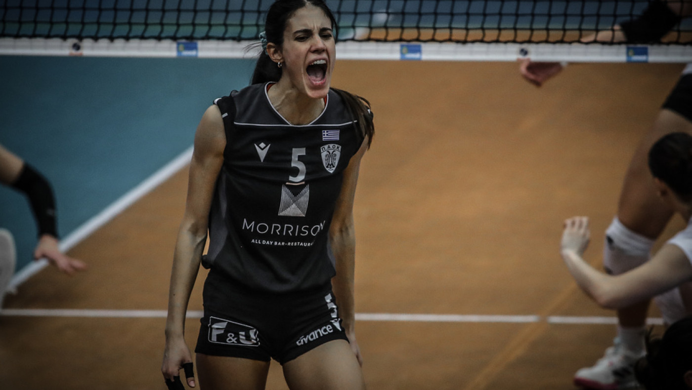 Βόλεϊ γυναικών: Πρώτο διπλό στο φετινό πρωτάθλημα για τον ΠΑΟΚ