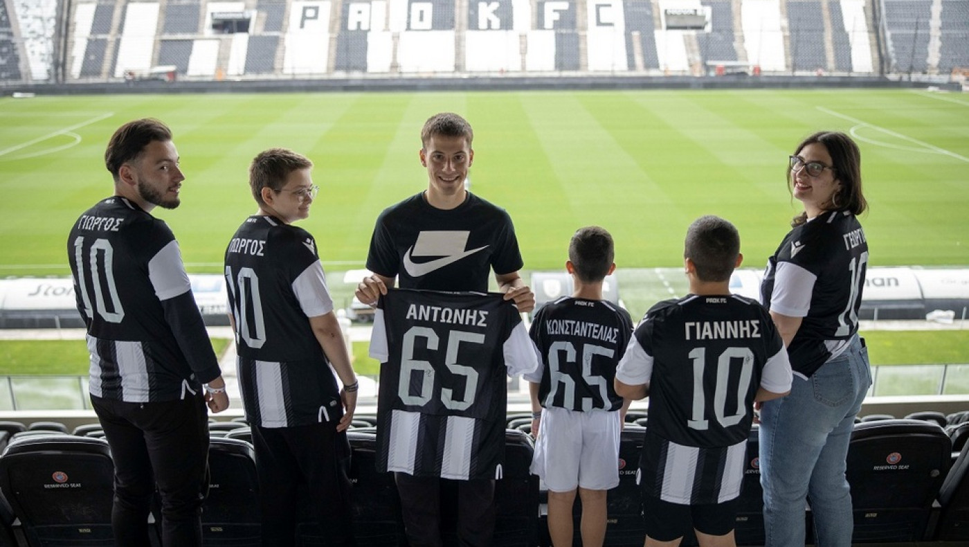 Ο Κωνσταντέλιας πραγματοποίησε την ευχή του μικρού Αντώνη