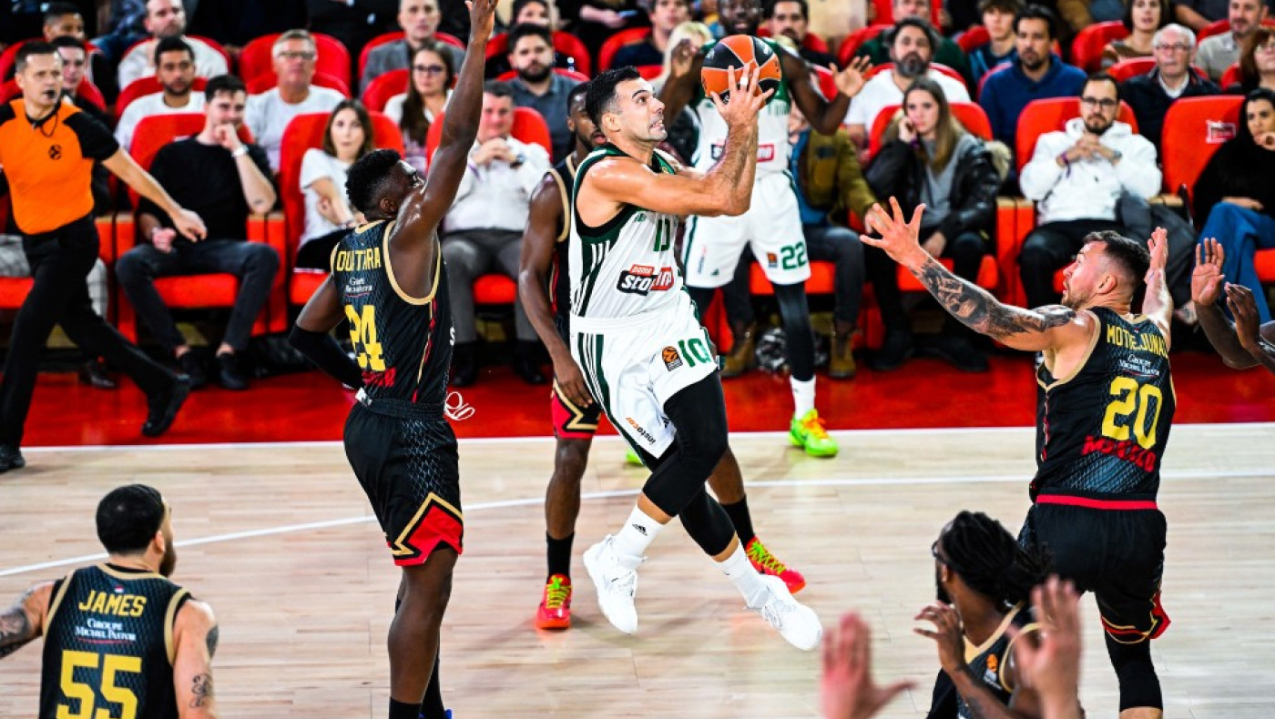 Έφυγε με το διπλό σε νεκρό χρόνο ο Παναθηναϊκός, 91-90 τη Μονακό