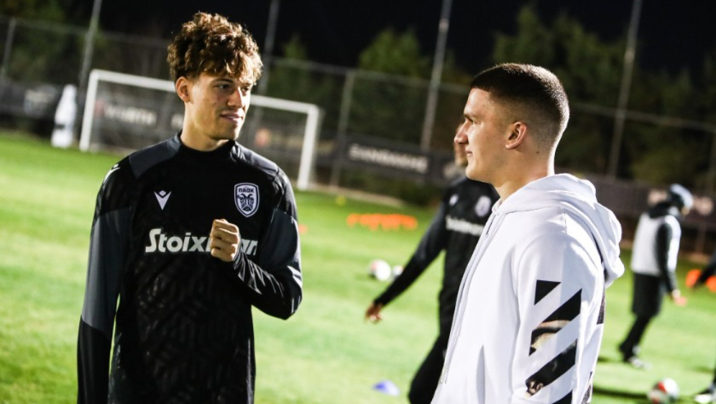 ΠΑΟΚ: Επίσκεψη από έναν παλιό φίλο στην προπόνηση (pic)