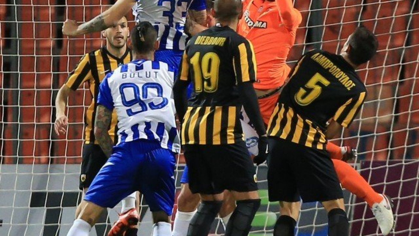 Οι ευκαιρίες του Ηρακλή και το γκολ της ΑΕΚ στο Καυτανζόγλειο