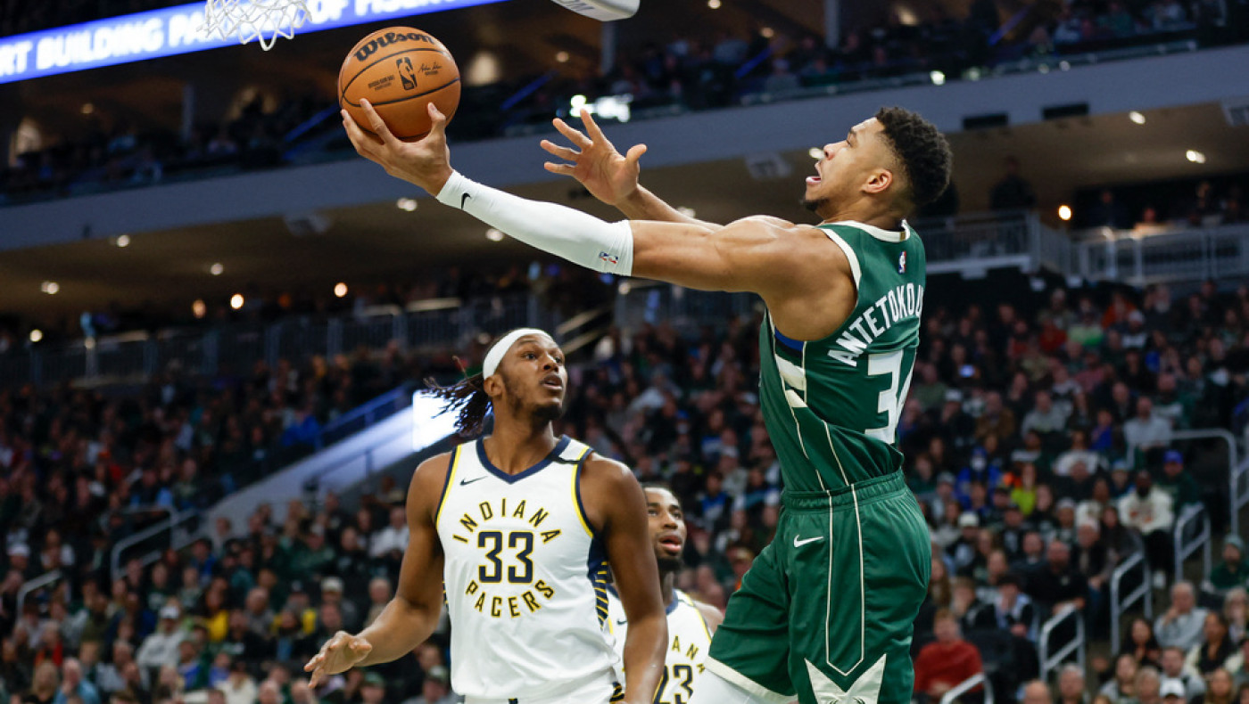 Το triple-double του Γιάννη δεν απέτρεψε την ήττα για τους Μπακς