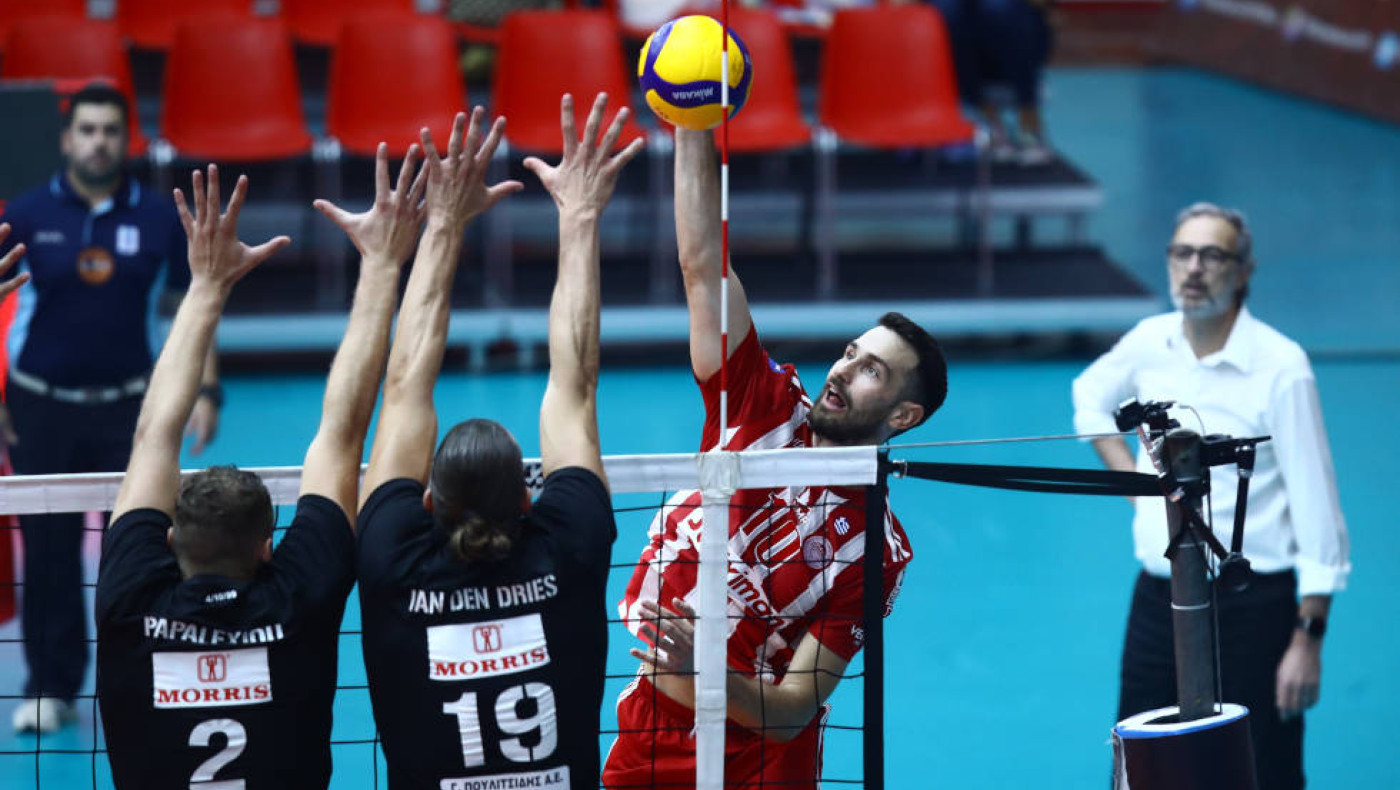 LIVE STREAMING: ΠΑΟΚ-Ολυμπιακός (10η αγωνιστική Volley League)