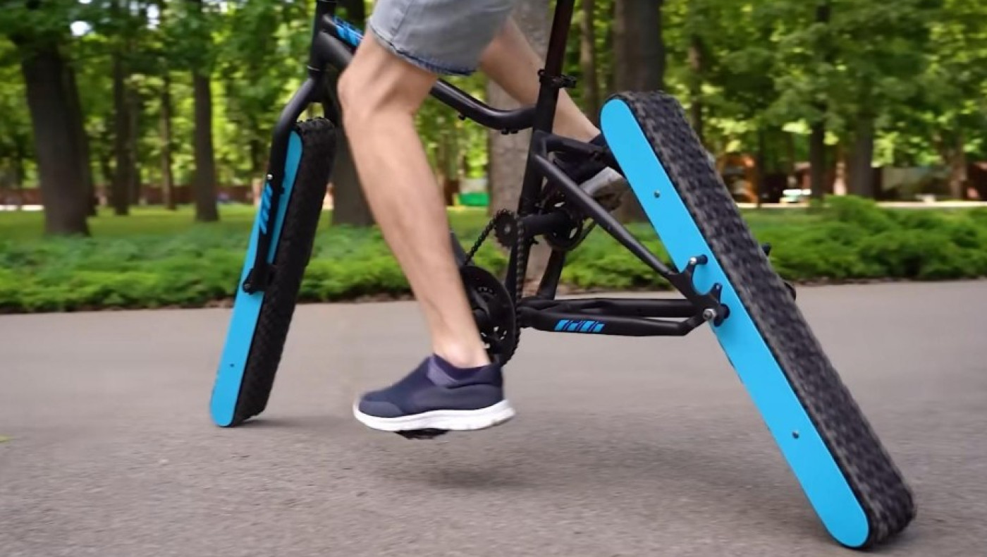 Αυτό είναι το πρώτο ποδήλατο χωρίς ρόδες! (vid)