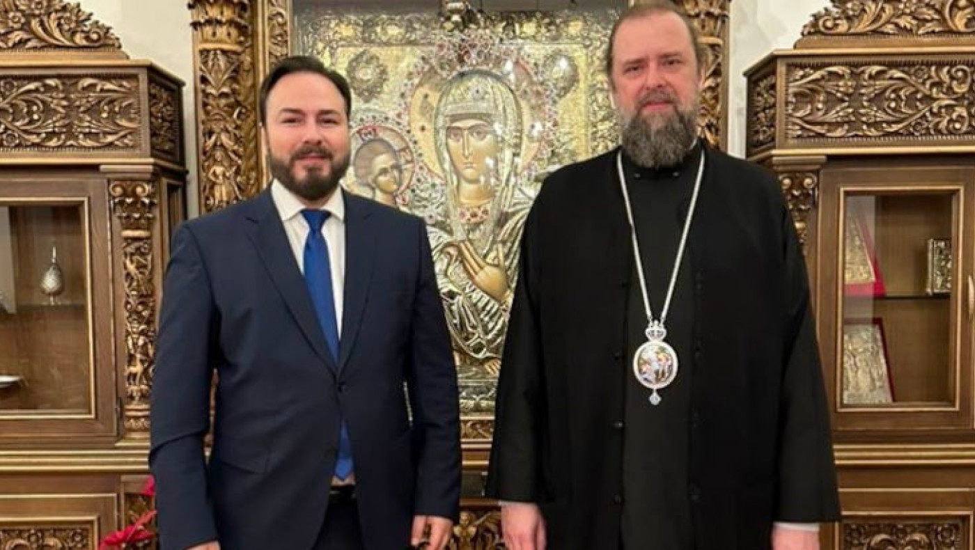 Θεσσαλονίκη-Διαμαντής Γκολιδάκης: Συνάντηση με τον νέο Μητροπολίτη Φιλόθεο