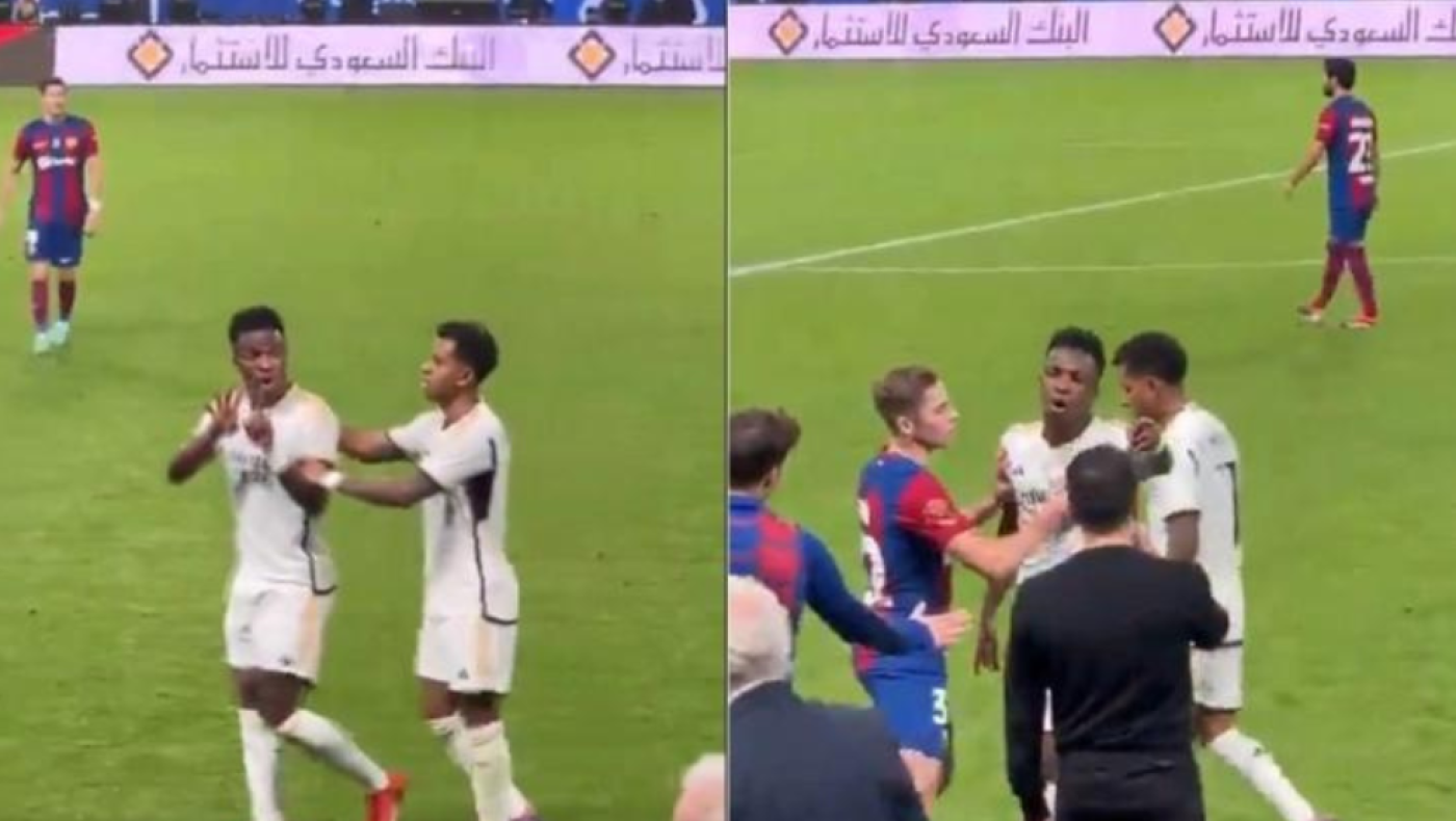 Η χειρονομία του Βινίσιους που «σήκωσε στο πόδι» τον πάγκο της Μπαρτσελόνα