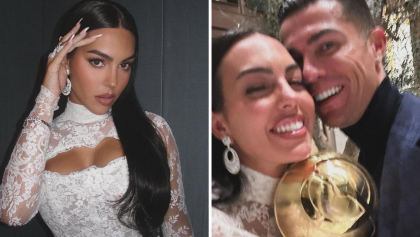 Τράβηξε τα βλέμματα πάνω της η Τζορτζίνα στη βράβευση του Κριστιάνο Ρονάλντο (pics)