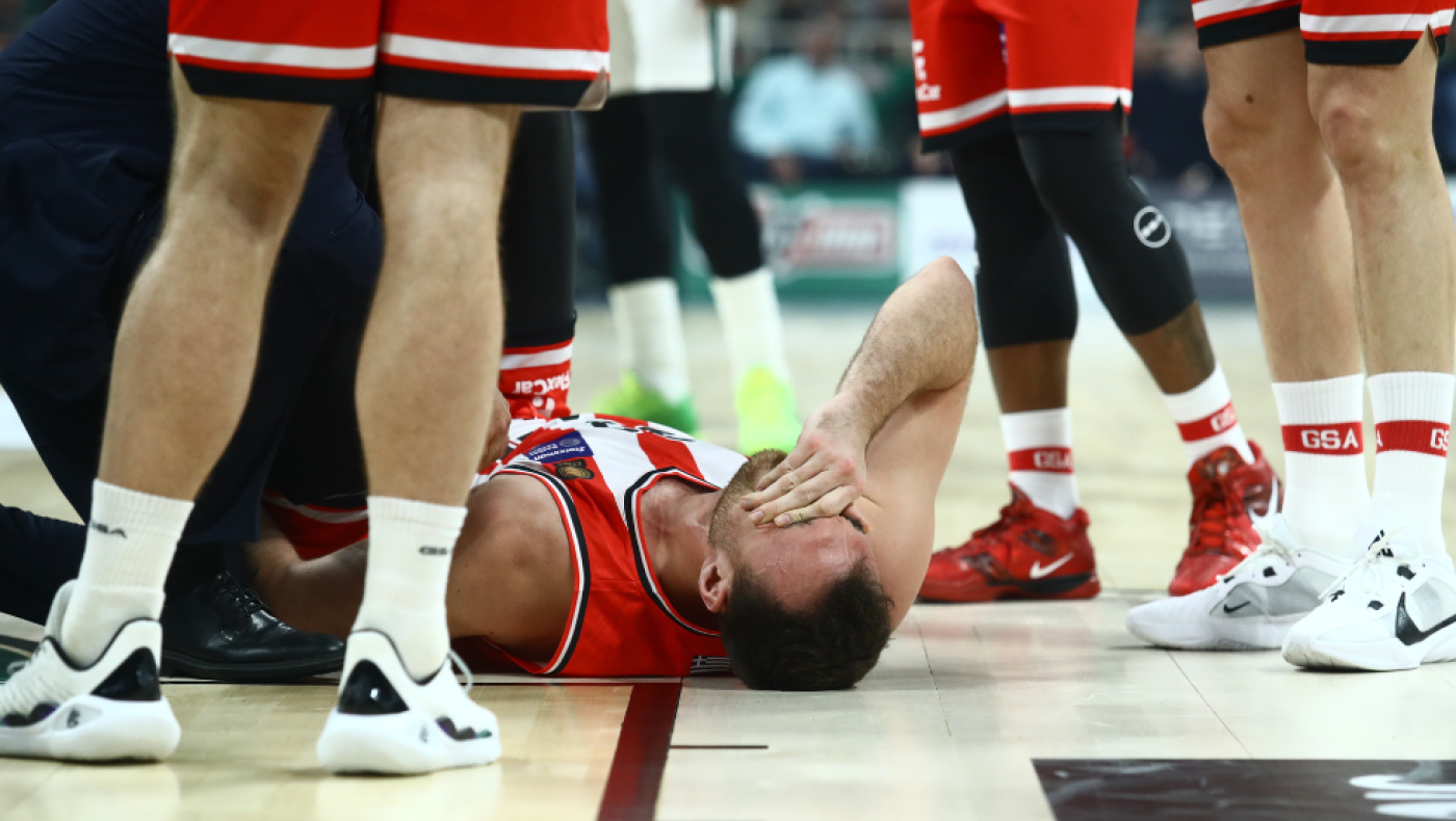 Ολυμπιακός: Σοκ με Μιλουτίνοφ, θα μείνει δύο μήνες εκτός