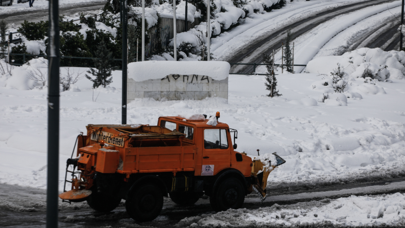 Θεσσαλονίκη: Ποιοι δρόμοι παραμένουν κλειστοί λόγω χιονόπτωσης