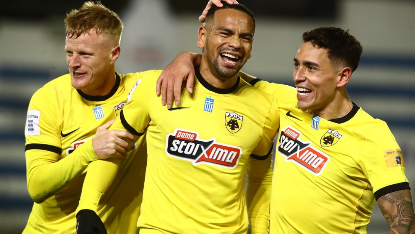 Πεντάρα της ΑΕΚ στον Ατρόμητο με χατ τρικ του Πόνσε!