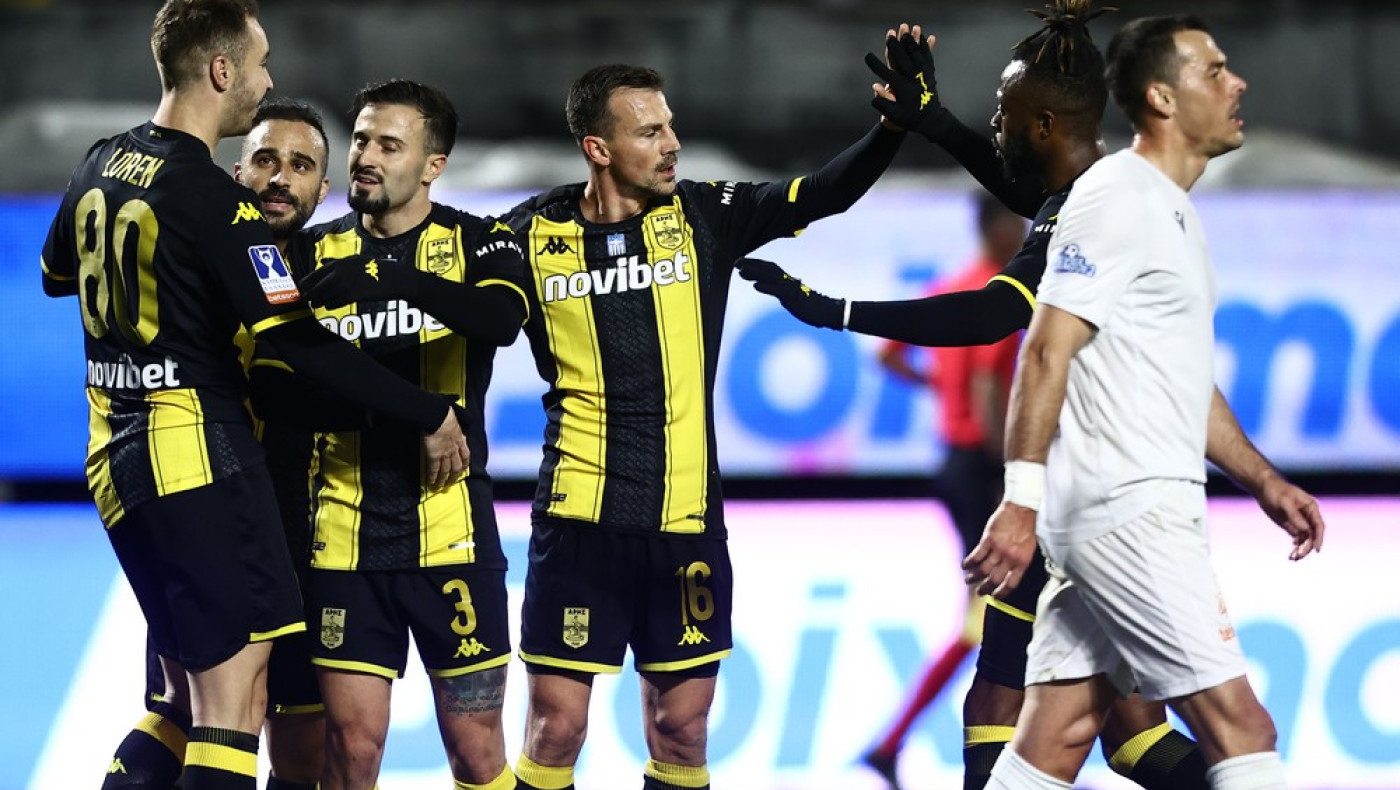 Άρης-Νίκη Βόλου: Το γκολ του Νταρίντα που ακυρώθηκε και οι υπόλοιπες φάσεις του πρώτου μέρους (vids)