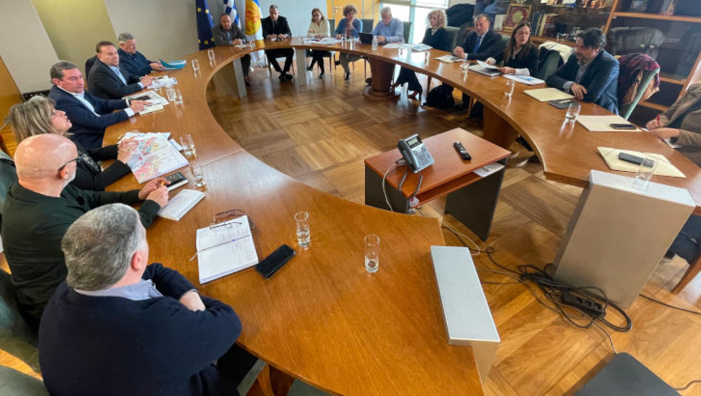 Συνάντηση για το Fly Over: Τι είπαν Αγγελούδης και Ταχιάος για το κυκλοφοριακό πρόβλημα