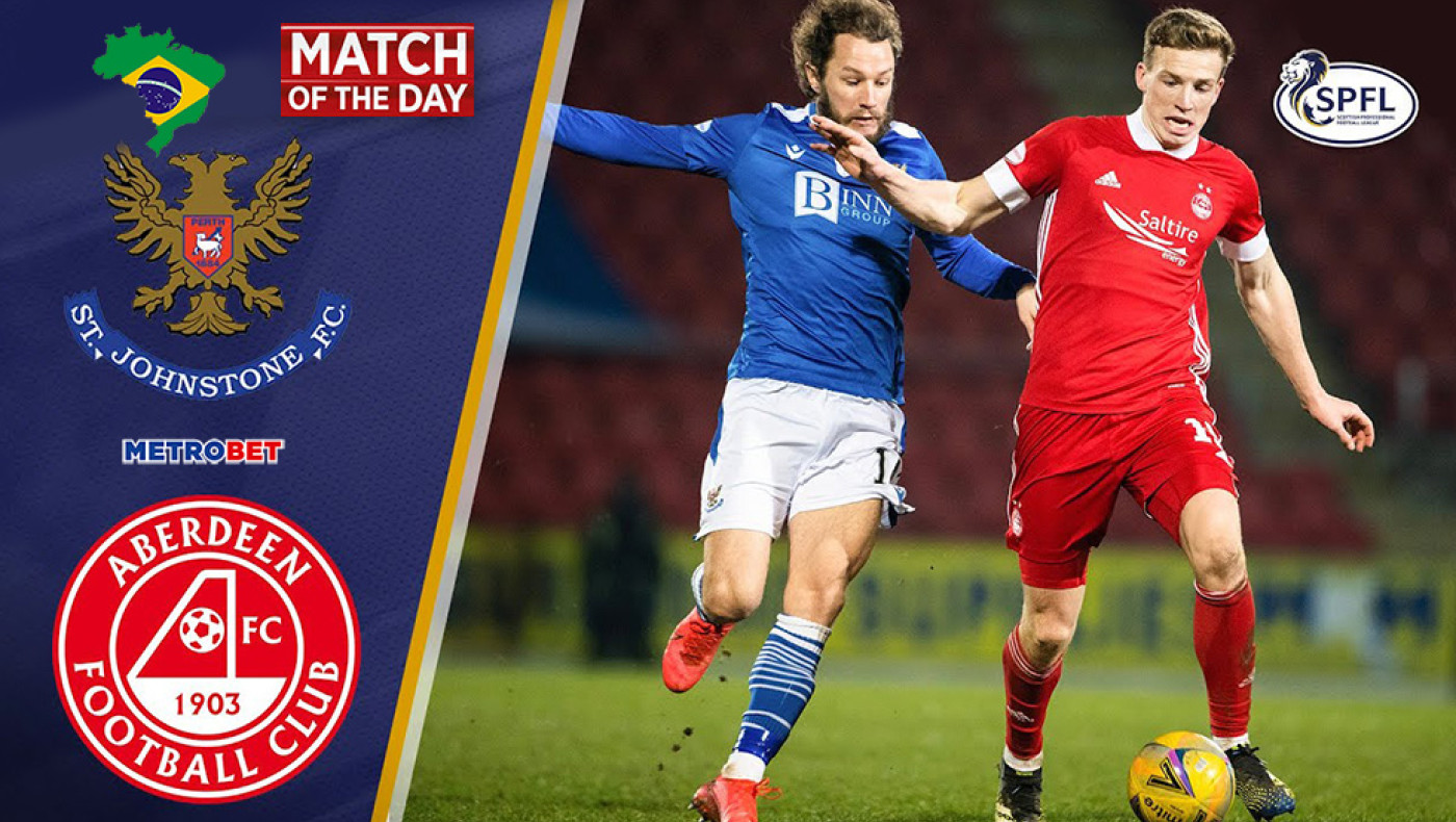 «Ματς της ημέρας» :  Ενδιαφέρον παιχνίδι στην Σκωτία : - Σεντ Τζόνστον - Αμπερντίν –