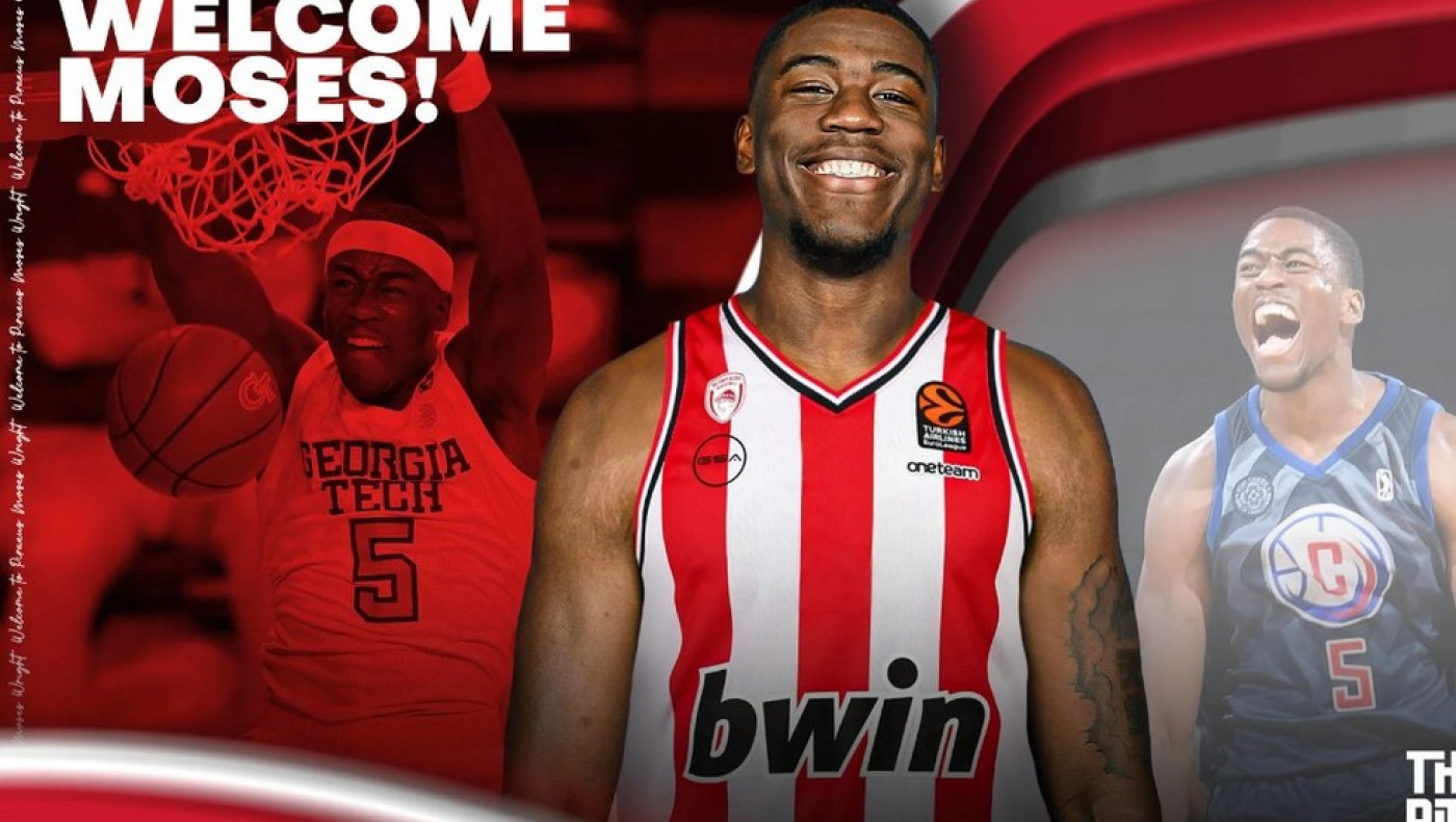 Ο Μόουζες Ράιτ γίνεται... κουμπάρος-Επέλεξε την Εθνική Κύπρου ο σέντερ του Ολυμπιακού