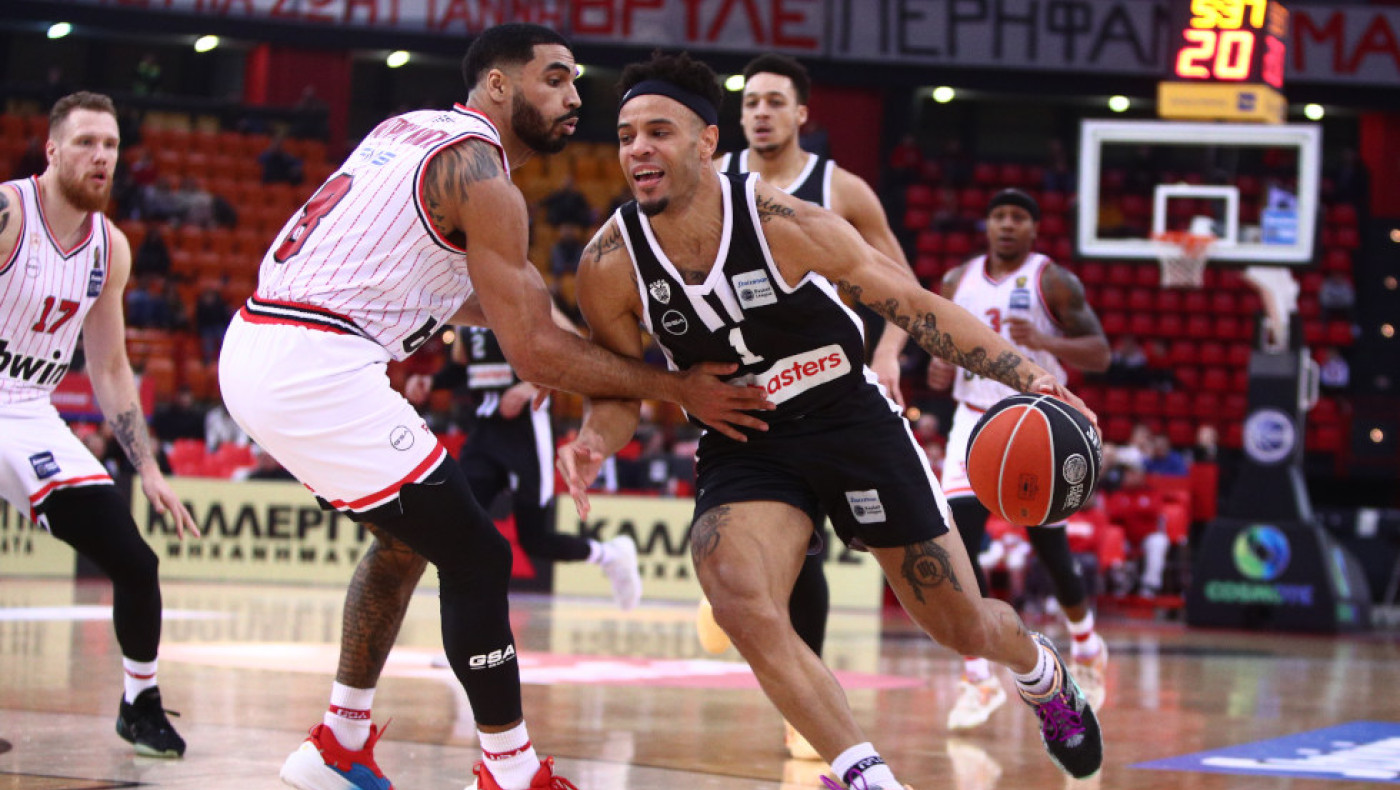 Λύγισε στο ΣΕΦ ο ΠΑΟΚ από τον λαβωμένο Ολυμπιακό