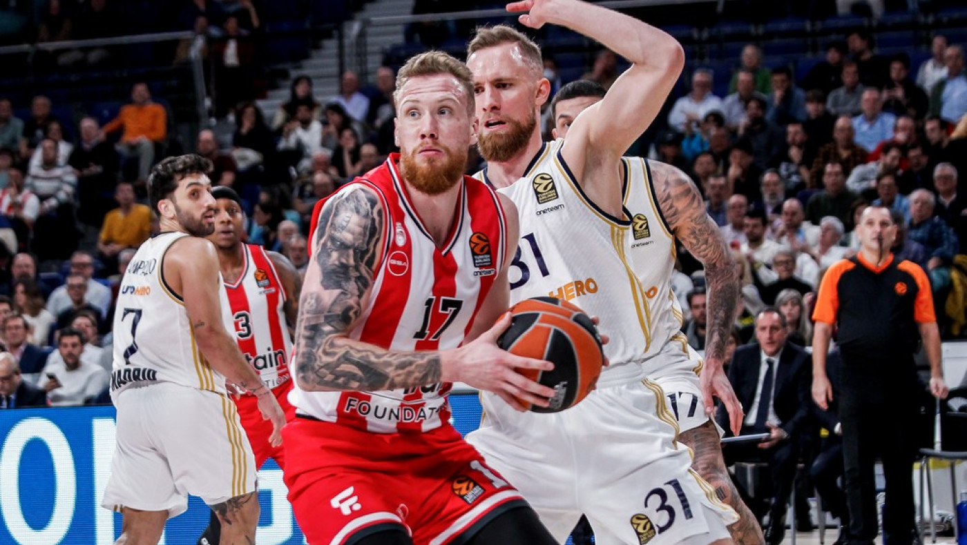 Ο Ολυμπιακός πάλεψε για την ανατροπή κόντρα στη Ρεάλ, αλλά δεν τα κατάφερε