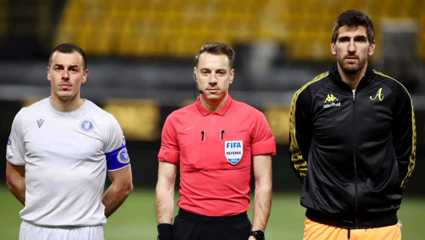 Νίκη Βόλου-Άρης: Μαύρα περιβραχιόνια και ενός λεπτού σιγή