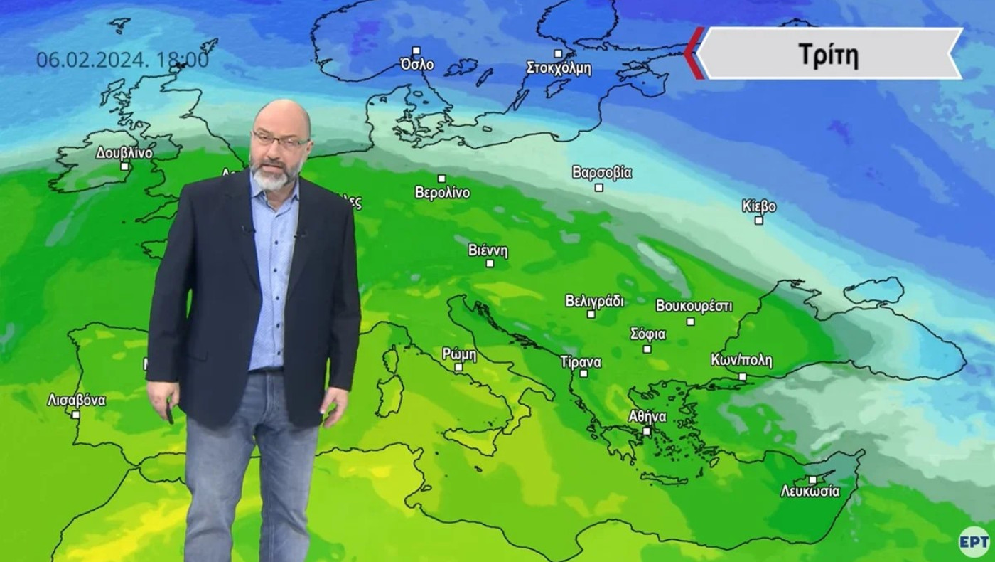 Σάκης Αρναούτογλου: Θερμή εισβολή, αλλά αλλάζει ο καιρός από τις 10/2