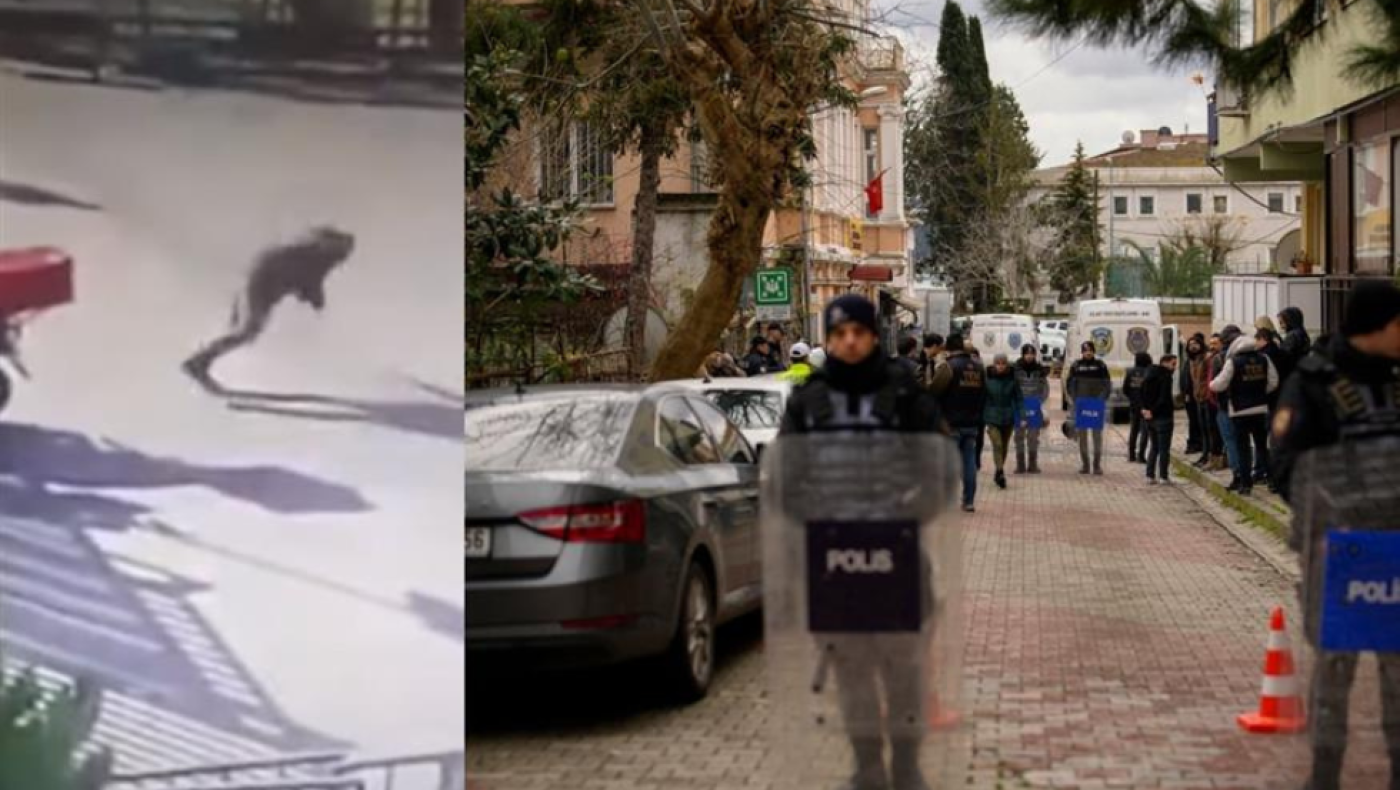 Σοκαριστικό βίντεο από την ένοπλη επίθεση στην Κωνσταντινούπολη: Η στιγμή που πέφτουν νεκροί οι δράστες