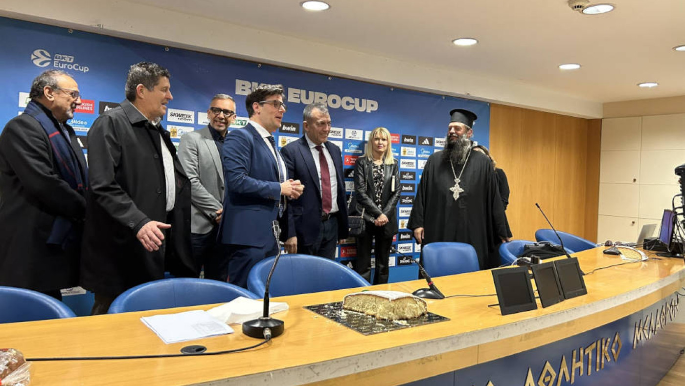 Στην κοπή πίτας των ΕΑΚ Θεσσαλονίκης ο Γιάννης Βρούτσης