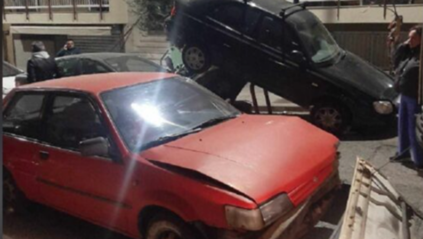 Θεσσαλονίκη: Λεωφορείο του ΟΑΣΘ έπεσε σε σταθμευμένα ΙΧ