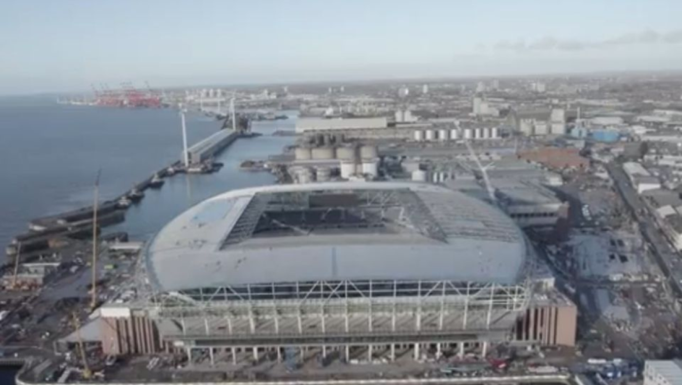 Η Έβερτον χτίζει το πιο «ζηλευτό» γήπεδο της Premier League