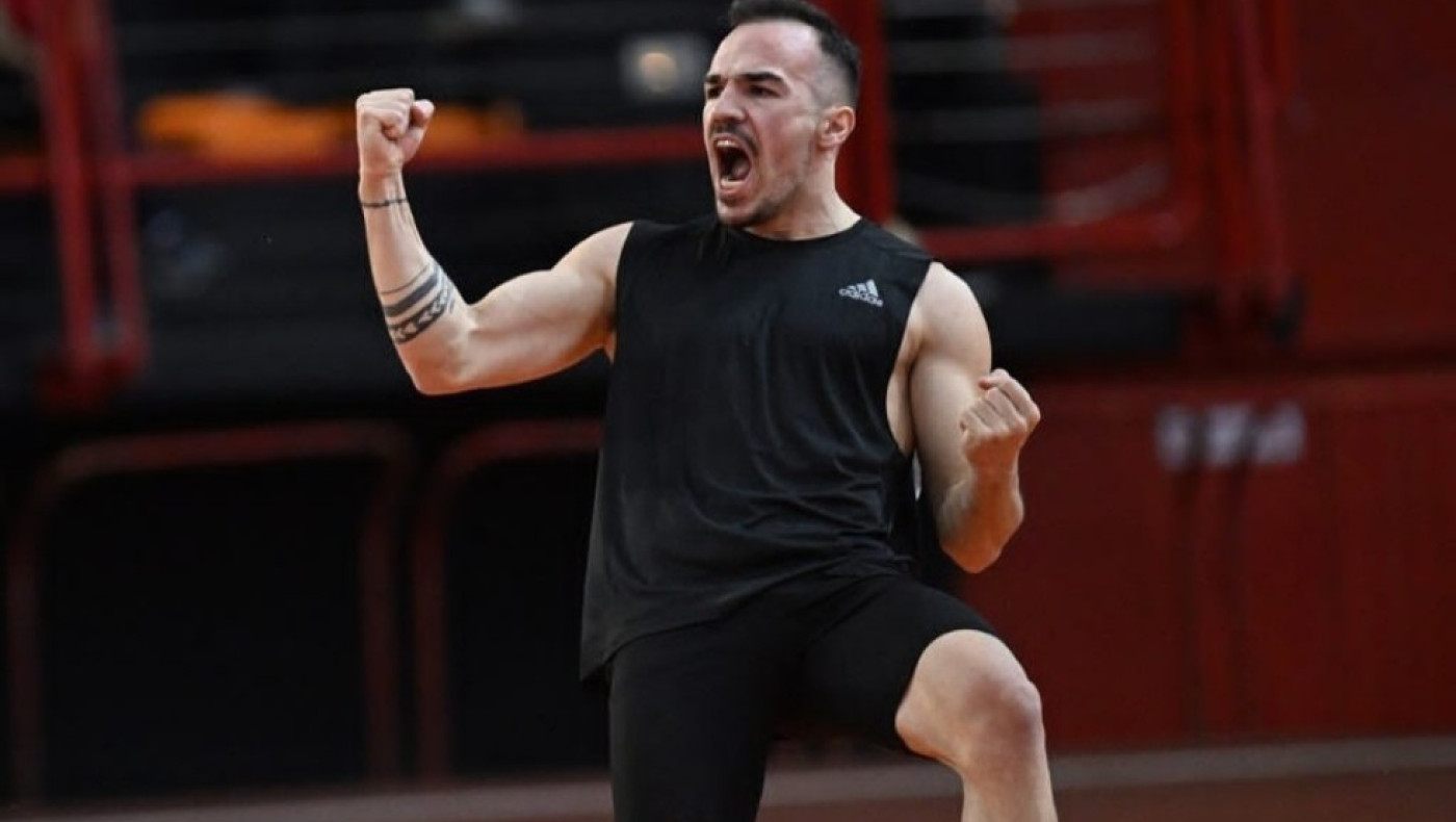 Τρίτος με ατομικό ρεκόρ ο Ρίζος στη Γερμανία