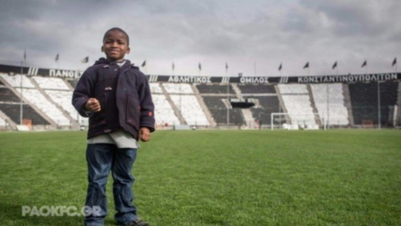 Δύο προσφυγόπουλα απόλαυσαν μια μέρα στην Τούμπα!!!