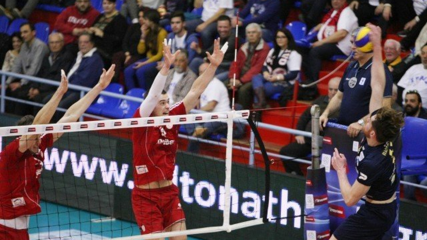 Ο Ολυμπιακός «τελείωσε» τον Ηρακλή με συνοπτικές διαδικασίες (3-0 σετ)