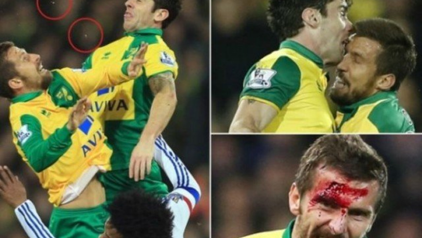 Σύγκρουση που σοκάρει στο ματς Νόριτς-Τσέλσι! (VIDEO)