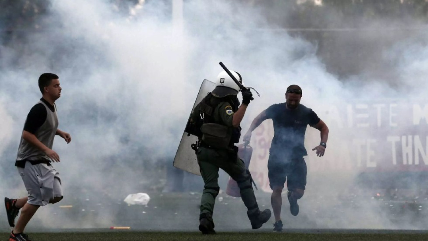 Η συμμορία που έκανε επεισόδια στα γήπεδα είχε επιτεθεί στους παίκτες του Μακεδονικού στον αγώνα με τον Ρουφ