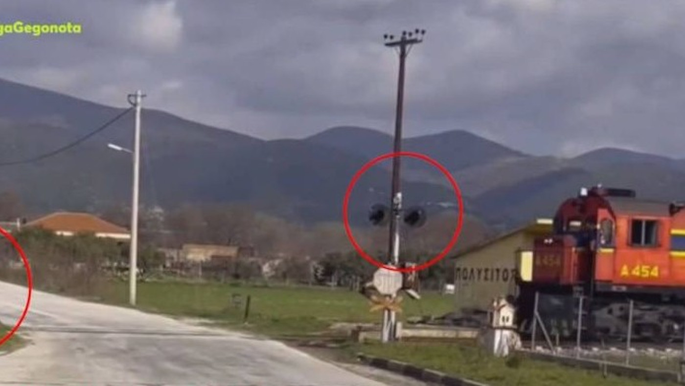 Ξάνθη: Τρένο σταματά σε αφύλακτη διάβαση για να ελέγξει αν περνούν αυτοκίνητα! (vid)