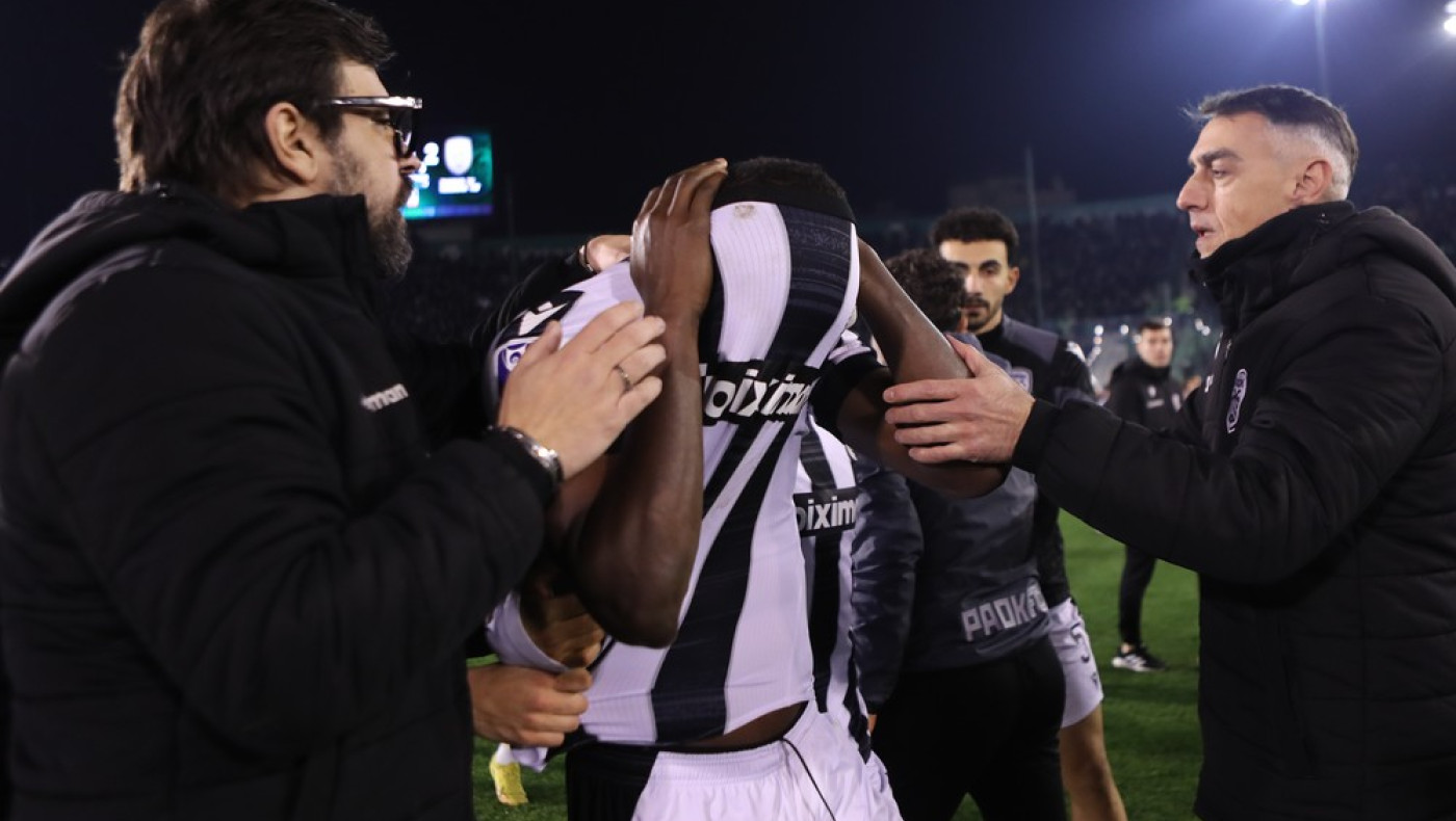 Παναθηναϊκός - ΠΑΟΚ: Έκλαψε ο Σαμάτα μετά το χαμένο πέναλτι