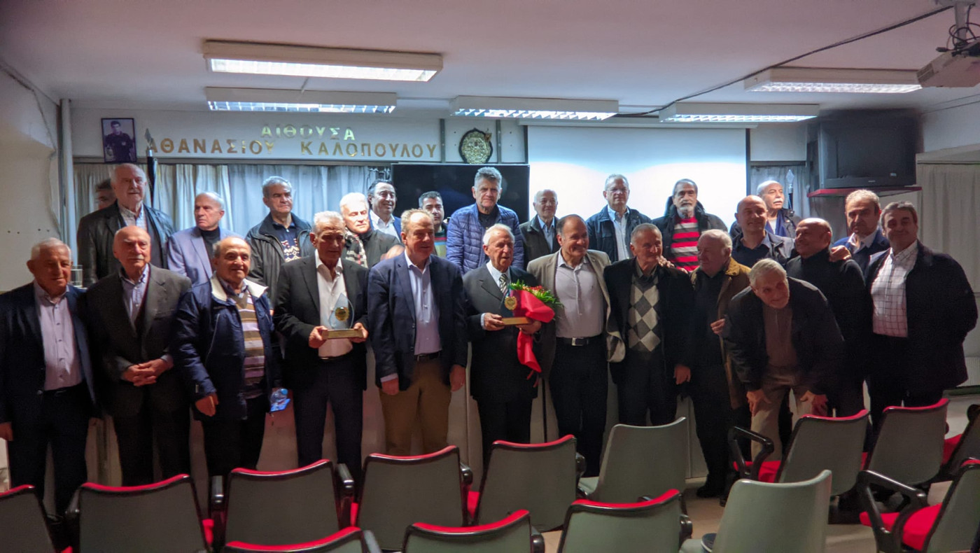 Βράβευση Τσελεπάκη και Δίλζα