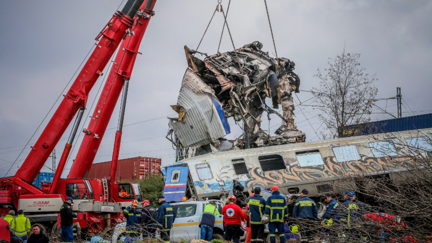 Τέμπη: Νέο βίντεο ντοκουμέντο - «62, κλείστε πόρτες»