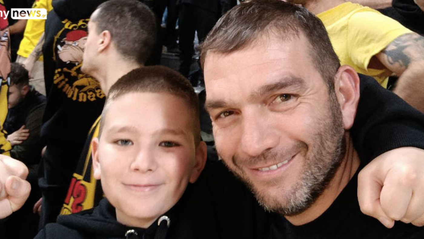 Άρης-Ο μικρός Βαλάντης: Oι πατερίτσες, η χαρά του και ο καλύτερος μπαμπάς του κόσμου