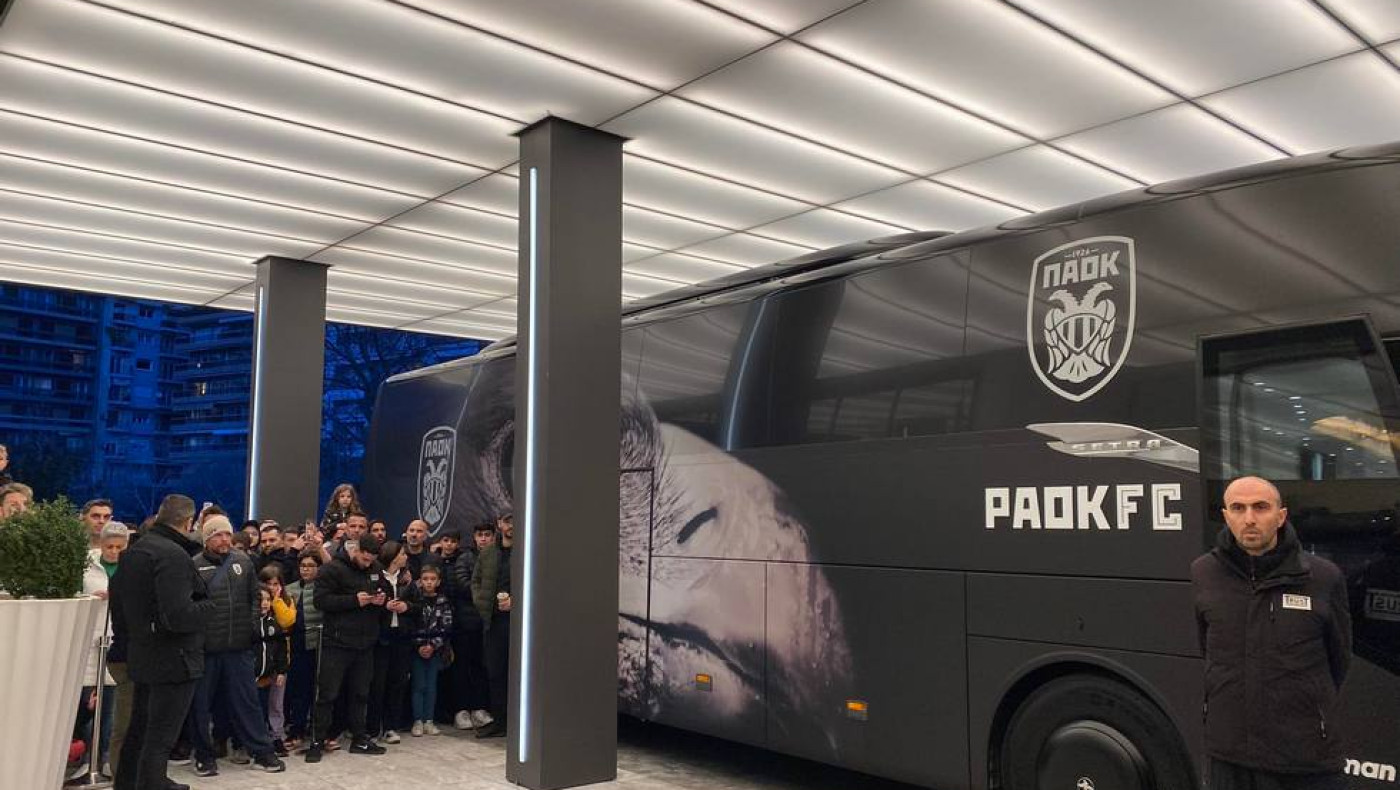 Στο «Μακεδονία Παλλάς» για ψυχολογικό boost ο κόσμος του ΠΑΟΚ (pic+vid)